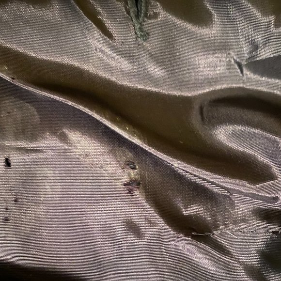 Vintage mid-century black boucle wool jacket with fur collar - Picture 8 of 9